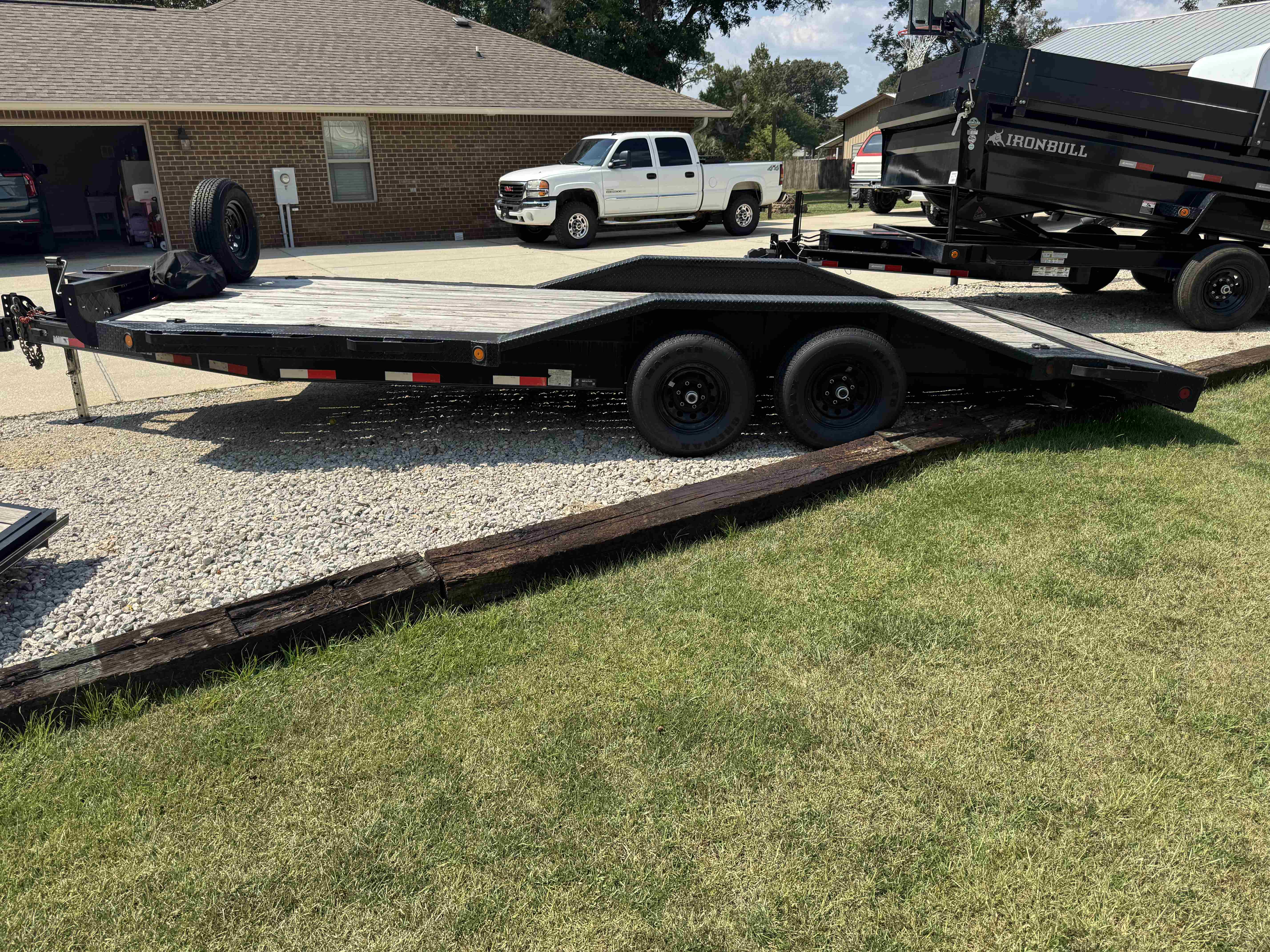 Professional trailer rental service in Cantonment, FL - Ironbull heavy-duty equipment trailer